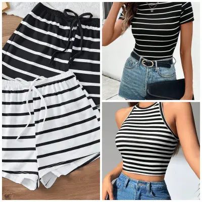 basic crop tees and pant