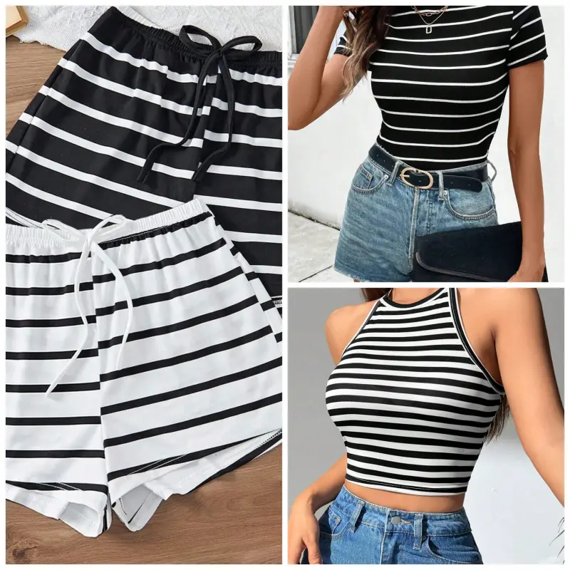 basic crop tees and pant